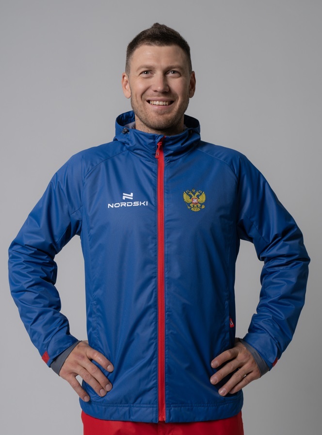 Nordski Light Patriot утепленный ветрозащитный костюм мужской red - 2