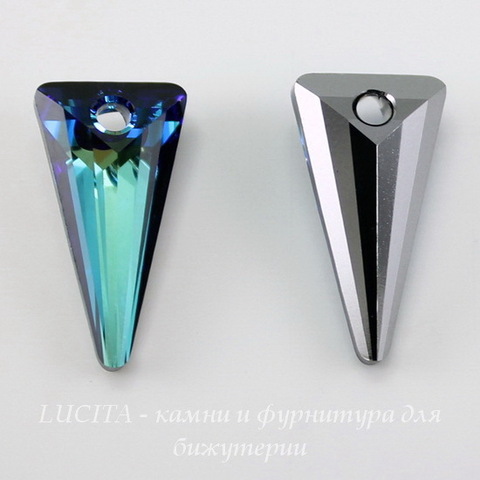 6480 Подвеска Сваровски Spike Crystal Bermuda Blue (18 мм) ()