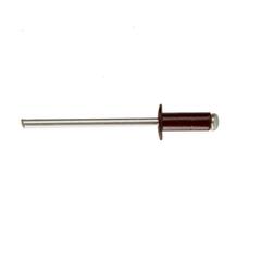 Заклепки вытяжные КОБАЛЬТ алюминиевые, 3,2 х 8 мм, красные RAL 3005 (50 шт.) (910-928)