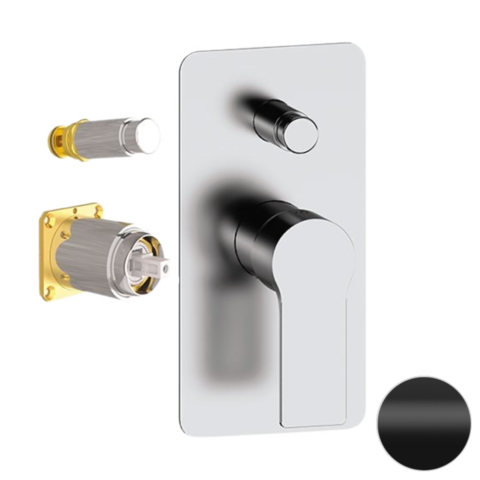 Remer Energy EY09KBNO Смеситель для душа, цвет: черный матовый