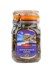 Чай "Черничный пирог" в подарочной банке 125гр.