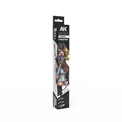 Набор кистей AK Interactive - Tabletop Synthetic Brushes Set