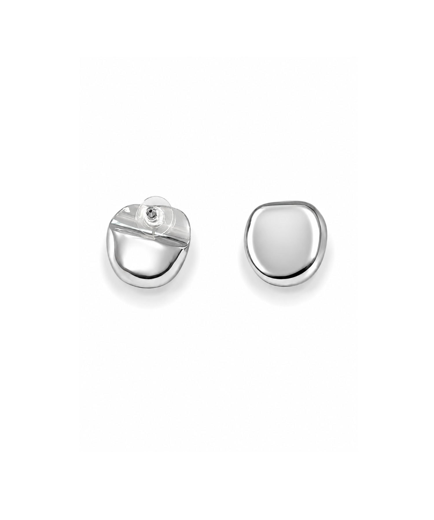 Пусеты Вишни silver