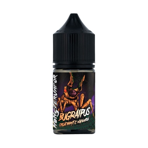 Жидкость MONSTERVAPOR Salt 2% 30 ml - Bugraipus (грейпфрут с малиной)
