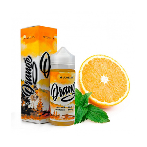 Жидкость MAXWELLS 0.3% 120 ml Orange - Мятный апельсин