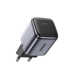 Сетевое зарядное устройство UGREEN CD318 (90664) Nexode 20W USB-C PD GaN Fast Charger EU, серый
