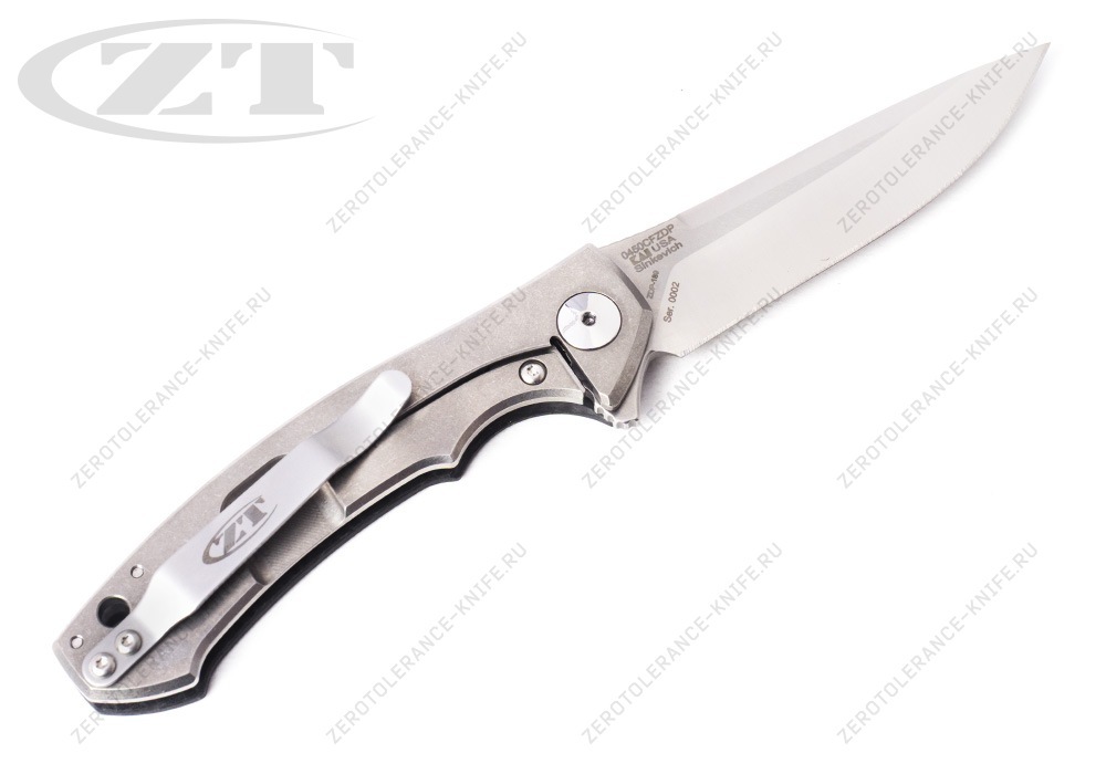 Нож Zero Tolerance 0450CFZDP First 2 Sinkevich - фотография 