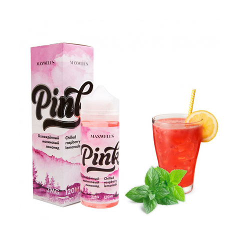 Жидкость MAXWELLS 0.3% 120 ml Pink - Охлажденный малиновый лимонад
