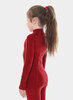 Brubeck Active Wool детская терморубашка бордо - 3