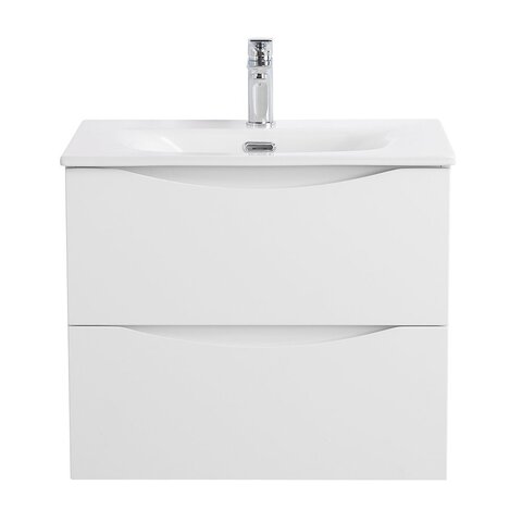 BelBagno Marino MARINO-CER-N-600-2C-SO-BO-P Тумба под раковину подвесная, 60x45.5, цвет: белый