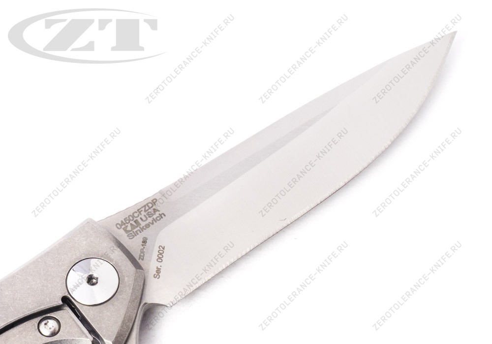 Нож Zero Tolerance 0450CFZDP First 2 Sinkevich - фотография 