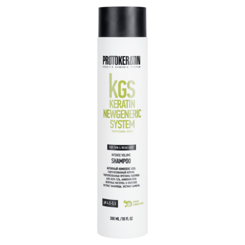 Шампунь для объема Intense Volume Shampoo PROTOKERATIN 300 мл