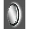 Art&Max AM-NAP-600-DS-F Зеркало с подсветкой, цвет: чёрный