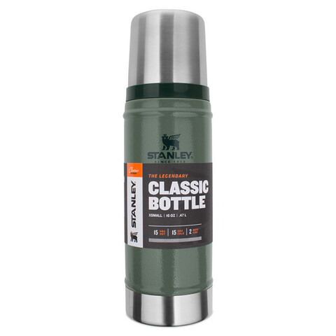 Термос Stanley Classic 0.47 л, тёмно-зелёный 10-01228-072