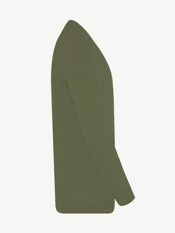 Кардиган с планкой из хлопка