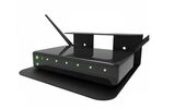 Полка WS-1 кронштейн для аппаратуры настенная универсальная для ТВ приставки, Ресивера, Роутера, Android приставки, смарт колонки