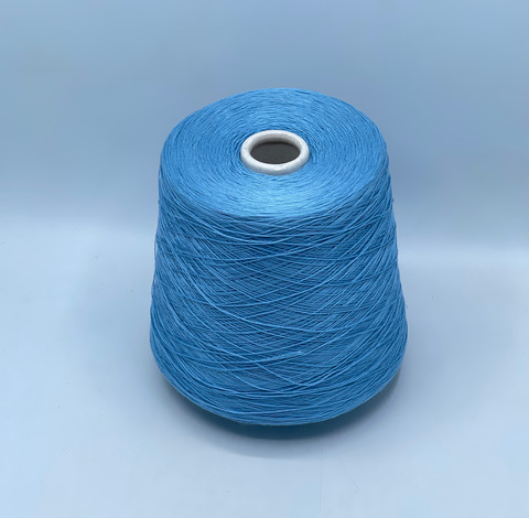 Luxury Selection by Ri.Go, Microtussah, 6/50 833м. 85% Модал(Вискоза), 15% Шелк, Голубой сатин(103/906),41115
