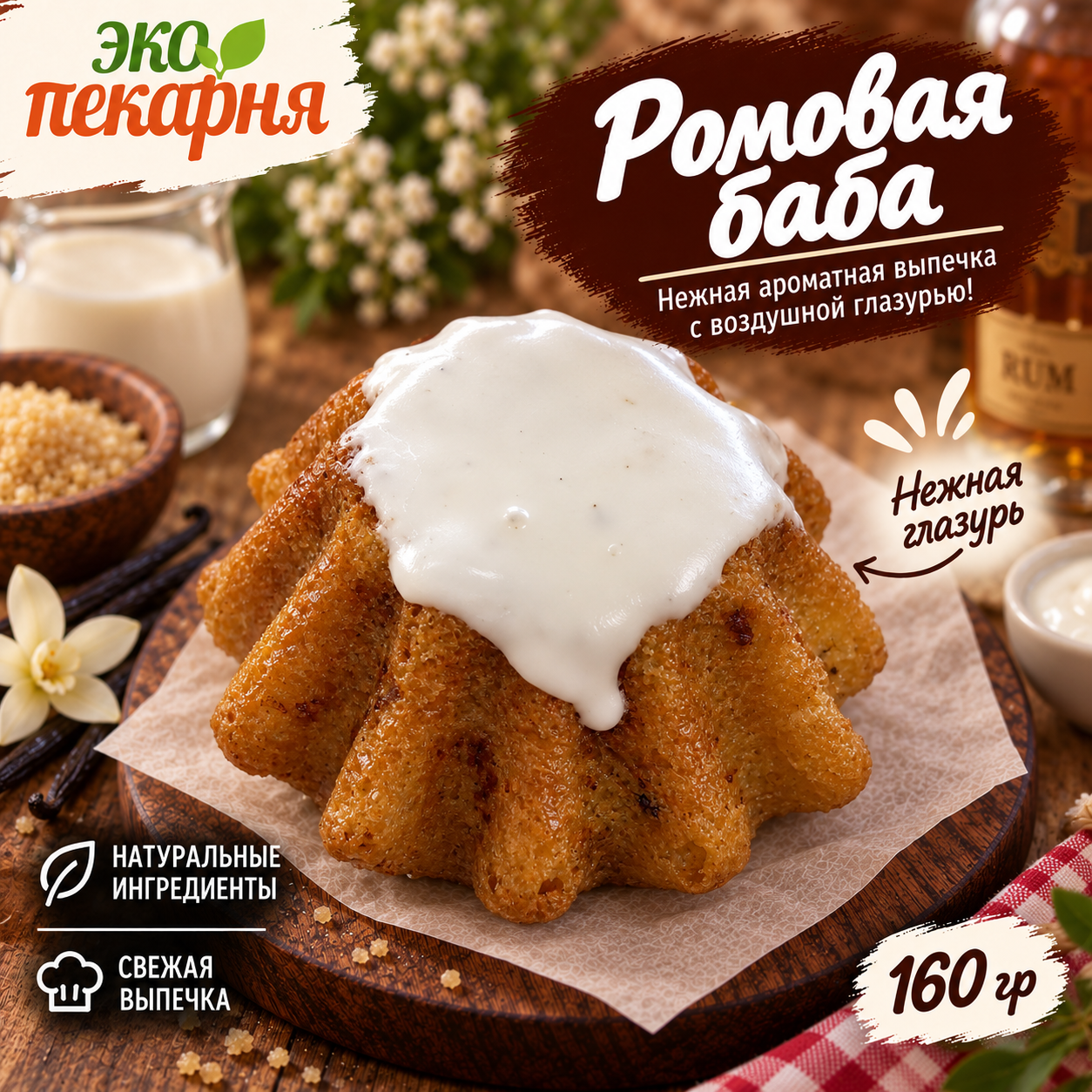 Ромовая баба