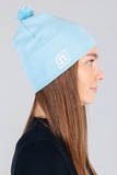 Шапка Noname Xc Knit Hat Mid Blue