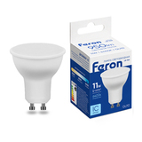 Лампа светодиодная LED 11вт 230в GU10 дневной LB-760 38142 FERON — фото 2