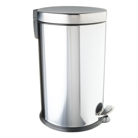 Fixsen HoReCa FX-34024D Ведро с крышкой 12 л, цвет: хром