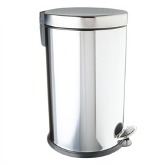 Fixsen HoReCa FX-34024D Ведро с крышкой 12 л, цвет: хром фото
