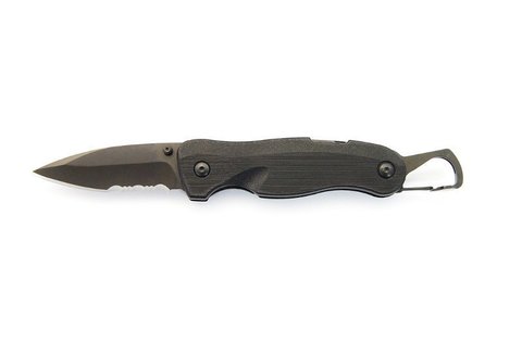 Нож складной Leatherman Crater Military c33x, 100 mm, 4 функции, Black (8600251N)