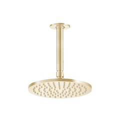 Gessi Inciso 58150#246 Верхний душ с кронштейном, золото фото