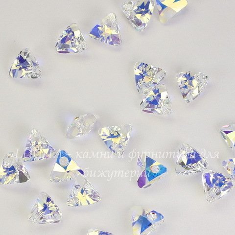 6628 Подвеска Сваровски Треугольник Crystal AB (8 мм)