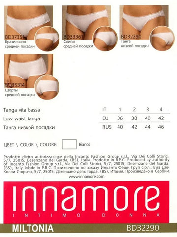 Женские трусы BD 32290 Innamore