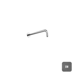 Almar E021113.GM Кронштейн для душа 35см., настенный, с круглым отражателем, цвет: Gun Metal Brushed PVD фото
