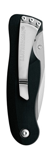 Нож складной Leatherman Crater Military c33x, 100 mm, 4 функции, Black (8600251N)