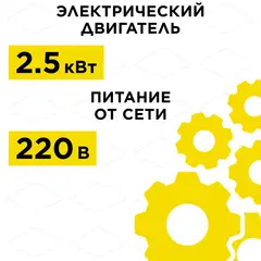 Пила цепная электрическая DDE CSE250 (дв. попер, 2,5 кВт, шина 45 см, 3/8