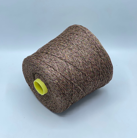 Бобинная пряжа, Frescolino, 500м, 100%Лен, Мультиколор, 39987