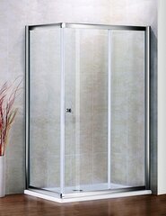 Cezares PRATICO-AH-1-100/80-P-CR Душевой уголок, цвет: хром фото