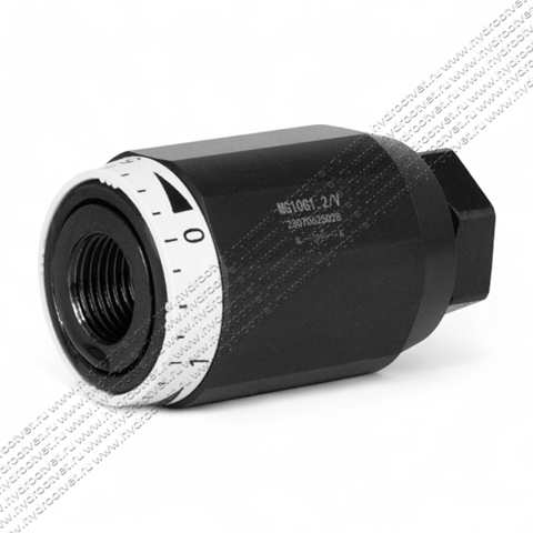 Фото MG10G1.2/V - Дроссель трубного монтажа Ду10 резьба G1/2, обратный клапан - нет