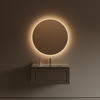 Sancos Сфера 2.0 (Сфера (Sfera) 2.0) SF2.900 Зеркало для ванной комнаты D900 led подсветка 2700K/4000K/5000K