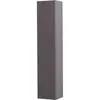 BelBagno KRAFT-1600-1A-SC-GSO Шкаф подвесной с фрезер. ручк. с торца фасада с 1 распашн. дверцей доводч.,с 2 пол-ми,универ.,330x300x1600,Темно-Серый Мат.