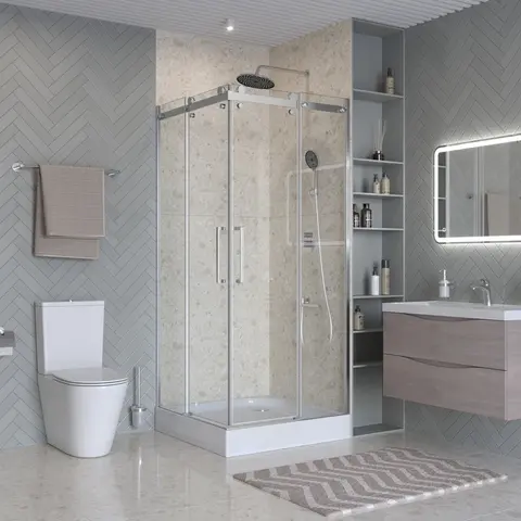 BelBagno MARINO-2-A-2-90-C-CR Душевой уголок
