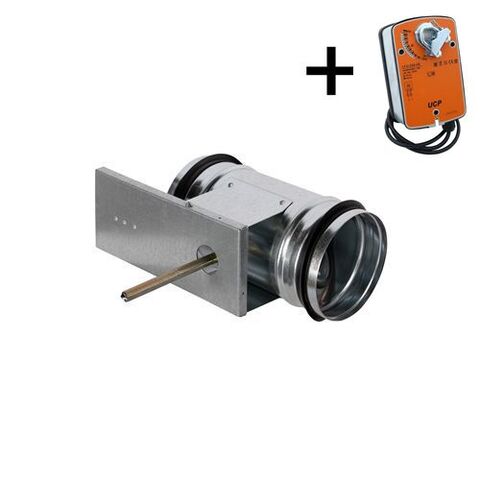 Клапан воздушный Shuft с электроприводом UCP DCGAr 160+LFU-230-05