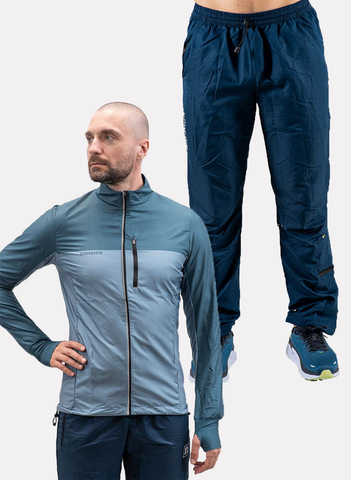 Беговой костюм Noname Trail Running Endurance Ux Dk Blue