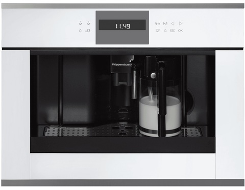 Встраиваемая кофемашина Kuppersbusch CKV 6550.0 W3 Silver Chrome