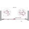 BelBagno Luce LUCE-BF-1-150-C-CR Душевая дверь, цвет: хром