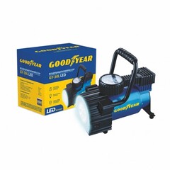 Компрессор 30л/мин Goodyear LED, фонарь, быстросъём, сумка