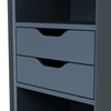 Am.Pm M50ACHX0406GM Inspire V2.0. шкаф-колонна. универсальный. подвесной. 40 см. push-to-open. графит мато