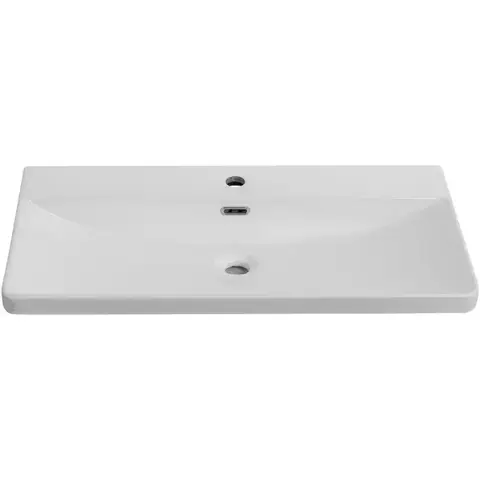 BelBagno BB-8076-3-80 Раковина керамическая, 81x43, цвет: белый