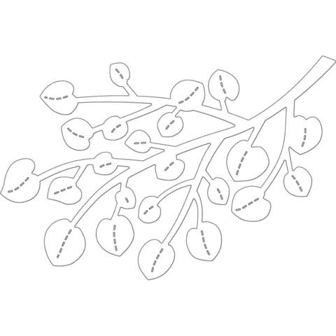 Ножи для вырубки Penny Black Creative Dies - Bold Branch