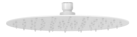 Remer 357UFM30BOX Верхний душ 30см, цвет: белый матовый
