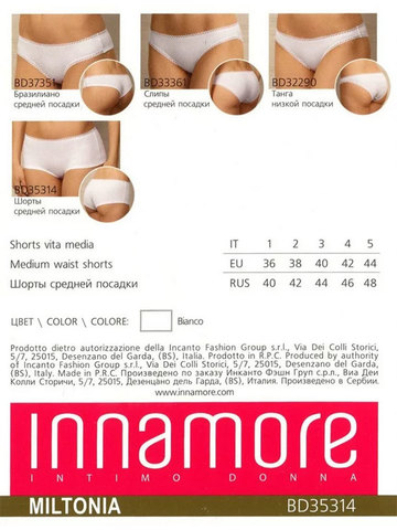 Женские трусы BD 35314 Innamore