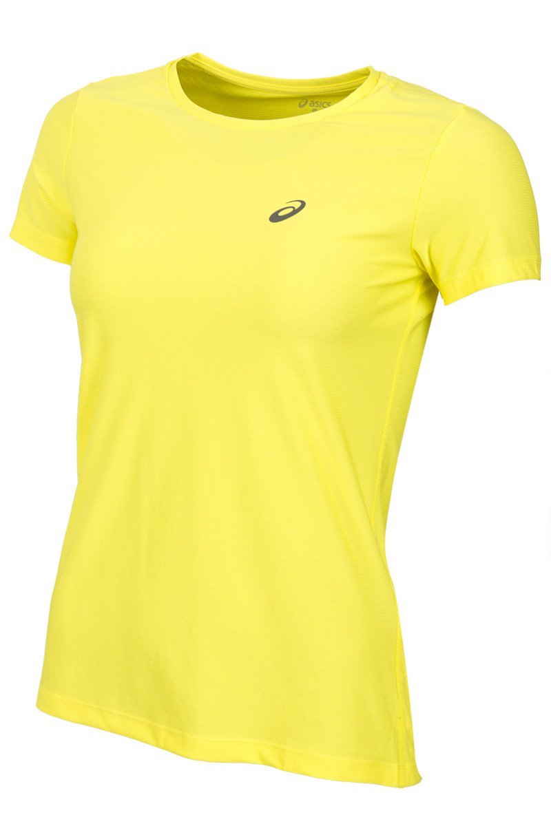 Беговая футболка женская Asics Ss желтая